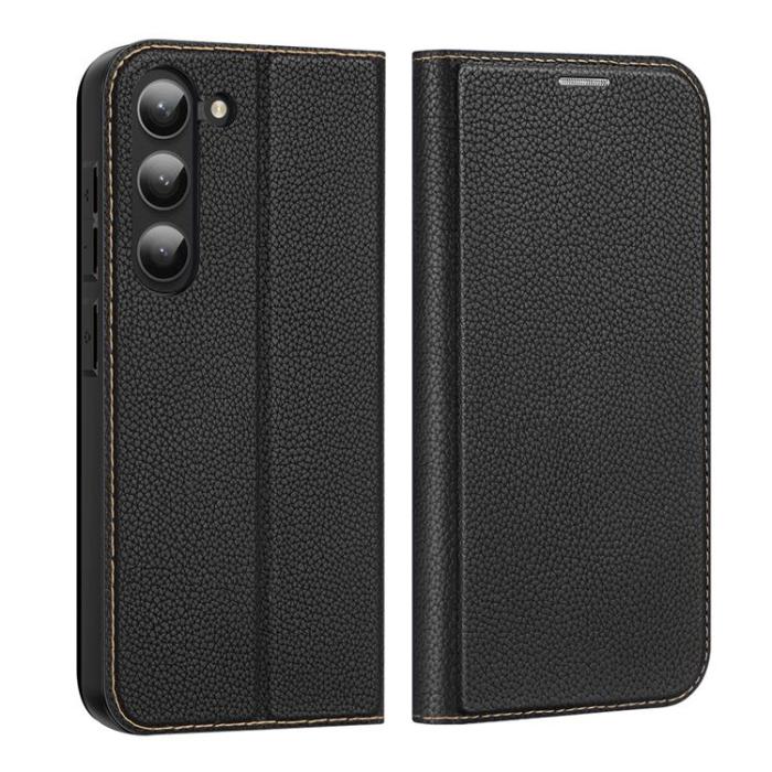 UTGATT1 - Dux Ducis Galaxy S23 Plånboksfodral Skin X2 - Svart