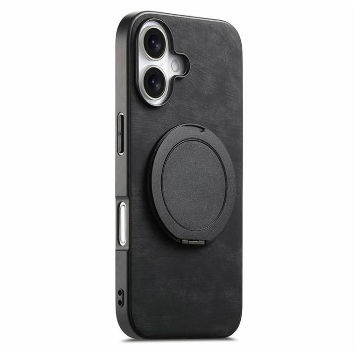 A-One Brand - iPhone 17 Mobilskal Rotating Kickstand - Svart