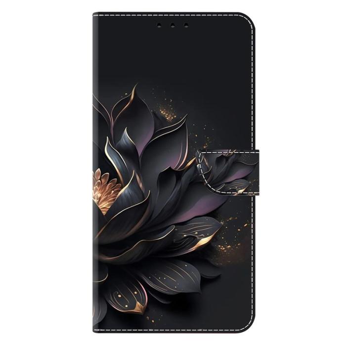 OEM - Samsung Galaxy S26/S26 Pro Plånboksfodral Magnetlås Konstläder - Lila Lotus