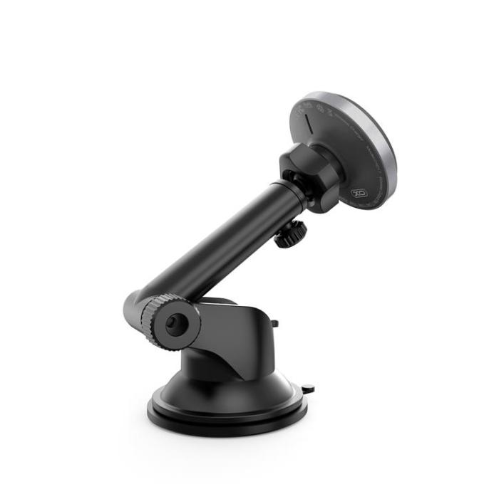 XO - XO Magnetisk Bilhållare med Trådlös Laddning 15W CX017 - Svart