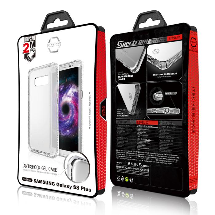 ItSkins - Itskins Spectrum Skal till Samsung Galaxy S8 Plus - Clear