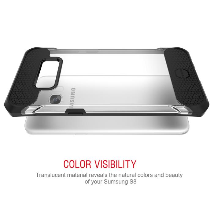 ItSkins - Itskins Spina Skal till Samsung Galaxy S8 Plus - Clear