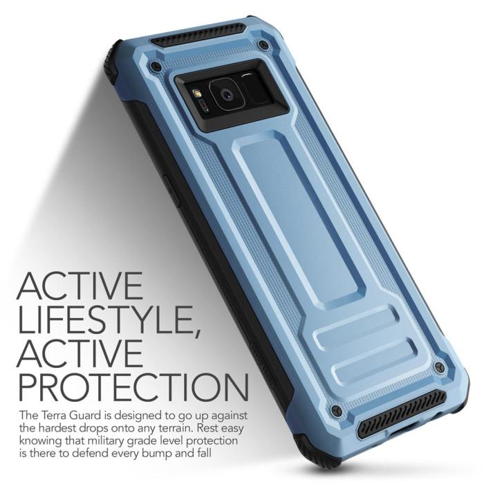 VERUS - Verus Terra Guard Skal till Samsung Galaxy S8 Plus - Blå