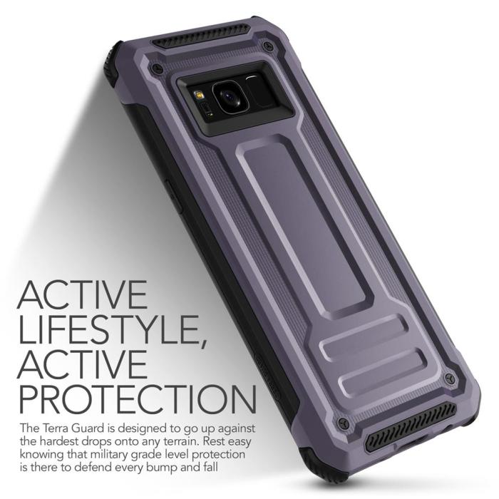 VERUS - Verus Terra Guard Skal till Samsung Galaxy S8 Plus - Orchid Grey