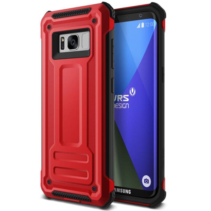 VERUS - Verus Terra Guard Skal till Samsung Galaxy S8 Plus - Röd