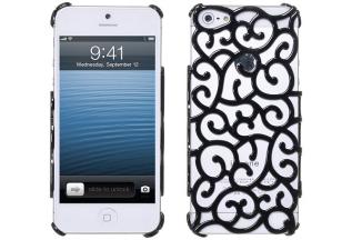 OEM - Mönstrat Baksideskal till Apple iPhone 5/5S/SE (Svart)