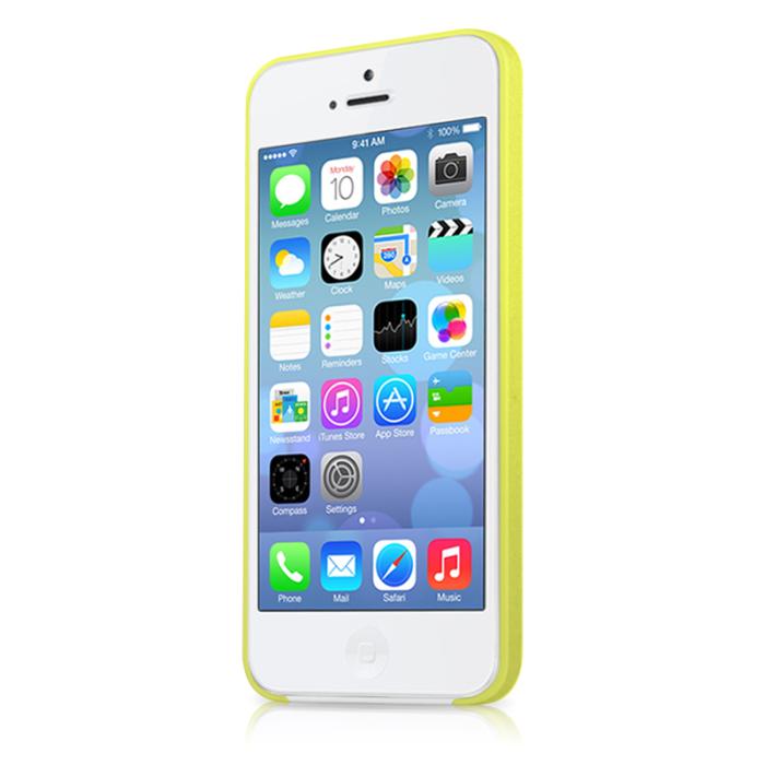 ItSkins - ITSkins Zero 3 Skal till iPhone 5C (Gul) + Skärmskydd
