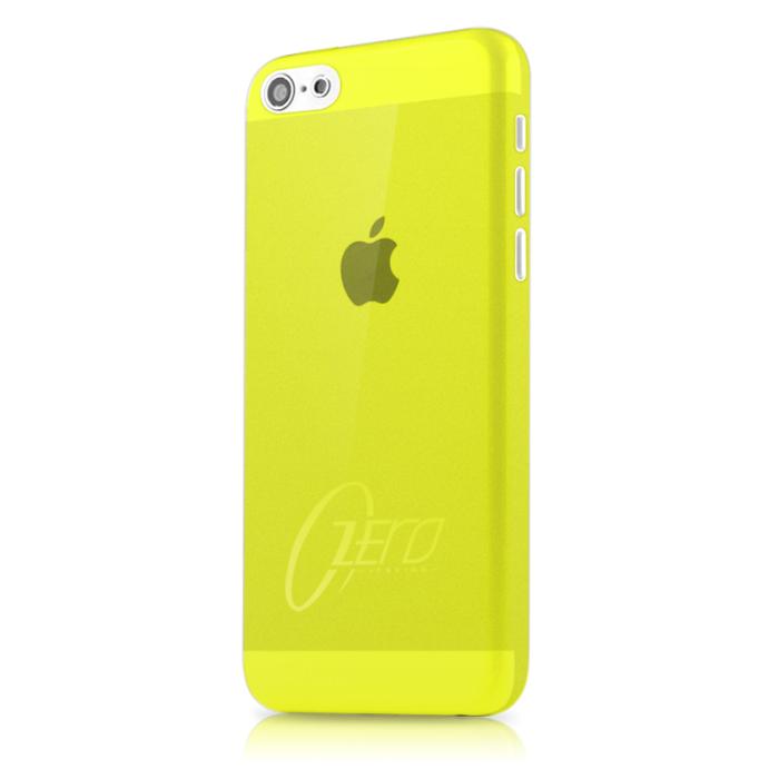 ItSkins - ITSkins Zero 3 Skal till iPhone 5C (Gul) + Skärmskydd