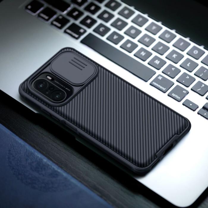 UTGATT1 - Nillkin - Camshield Pro Mobilskal Xiaomi Poco F3 / Mi 11i - Svart