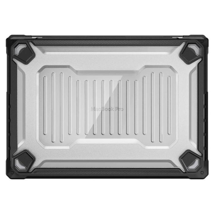 UTGATT - Spigen Macbook Pro 14 Skal Rugged Armored Matte - Svart