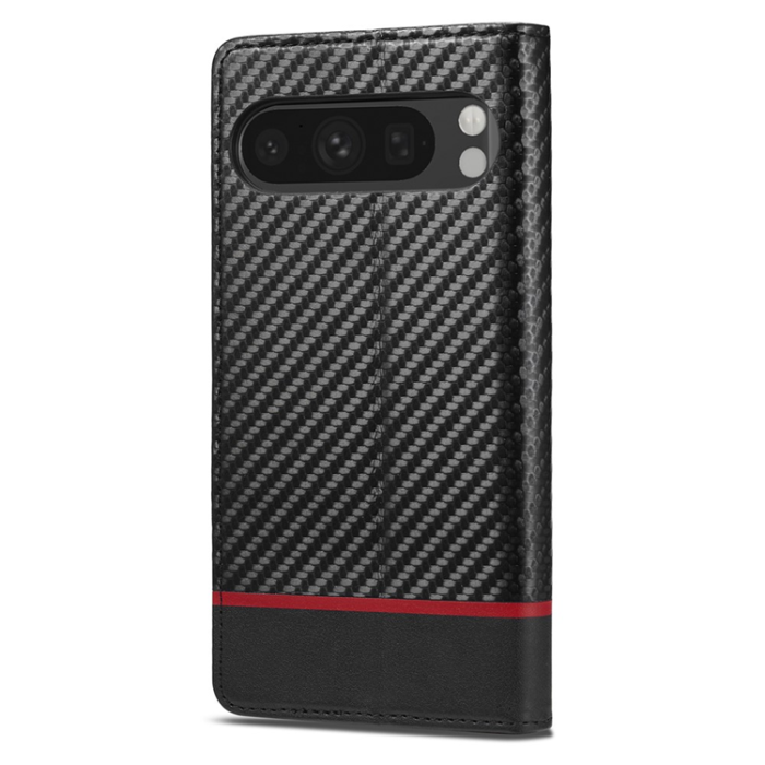 LC.imeeke - Lc.imeeke Google Pixel 10 Pro XL Plånboksfodral Carbon Fiber