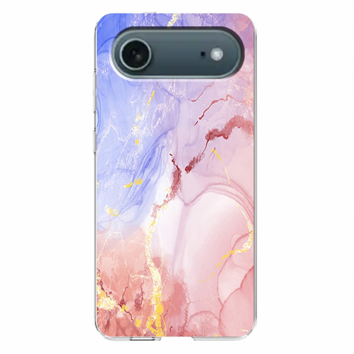 A-One Brand - iPhone Air Mobilskal Marble Pattern Printing Soft - Rosa
