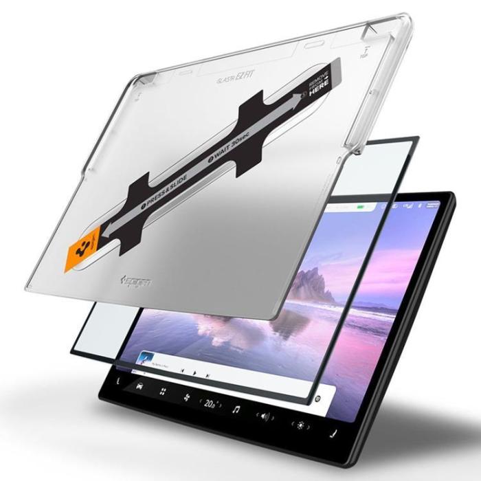 Spigen - Spigen Tesla Model (X 2022/S 2021) Härdat Glas Skärmskydd EZ FIT