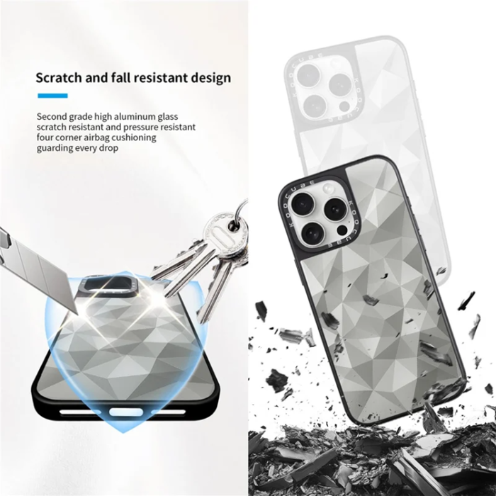 A-One Brand - iPhone 15 Pro Mobilskal MagSafe Aluminium Silikon