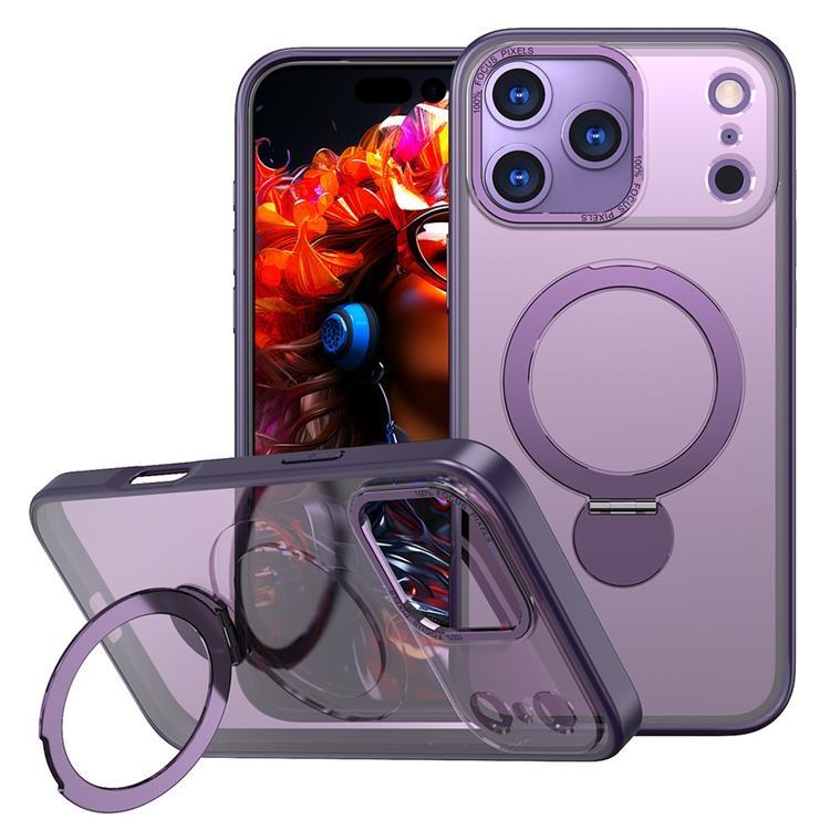 iPhone 17 Pro Mobilskal MagSafe Rotating Kickstand (Lila) | 2353 | AlltMobil