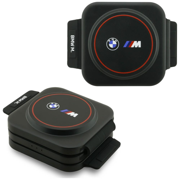 BMW 3-in-1 Trådlös Laddare iPhone, Apple Watch, AirPods - Röd