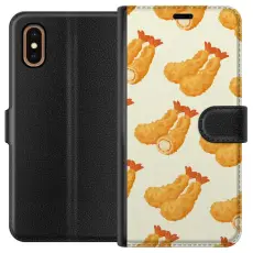 Gustaf - Pl&aring;nboksfodral till Apple iPhone XS Max med R&auml;kor