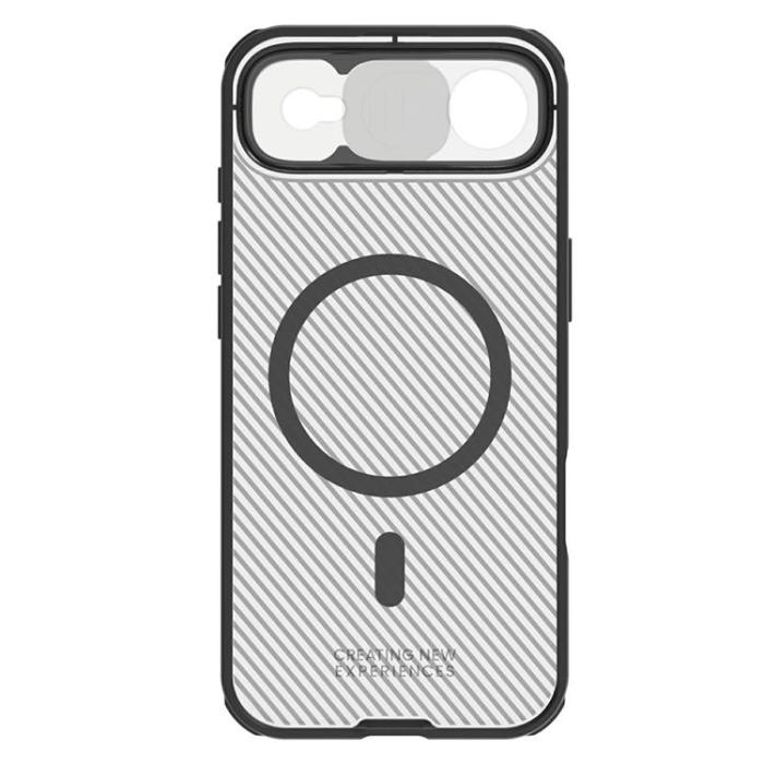 Nillkin - NILLKIN iPhone Air Mobilskal MagSafe Med Kamera Slider - Svart
