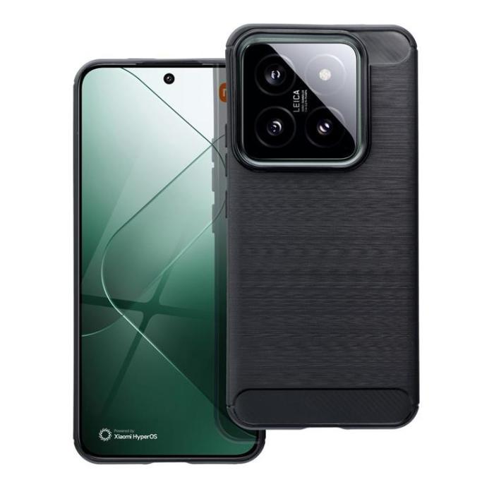 OEM - Xiaomi 14 Mobilskal Carbon - Svart