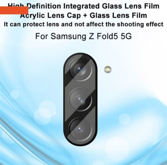 Imak - iMak Galaxy Z Fold 5 Kameralinsskydd i Härdat glas