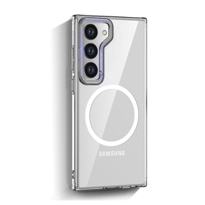 OEM - Galaxy S23 Mobilskal Magsafe Magnetic Hybrid - Silver