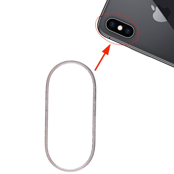UTGATT1 - iPhone XS & XS Max Linsskydd för bakre kamera - Silver
