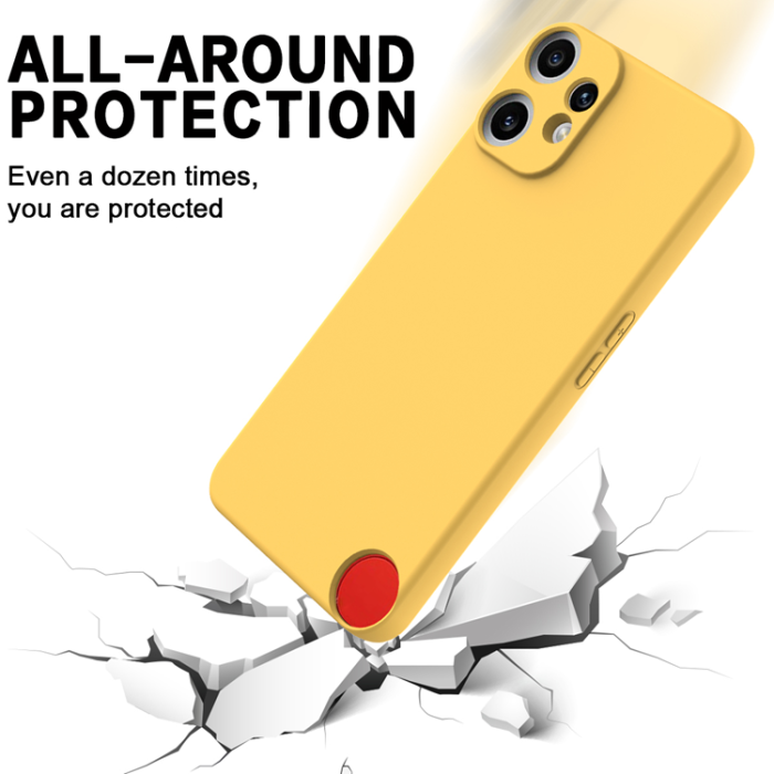 A-One Brand - Nothing CMF Phone 2 Pro Mobilskal Liquid Silikon med Handrem