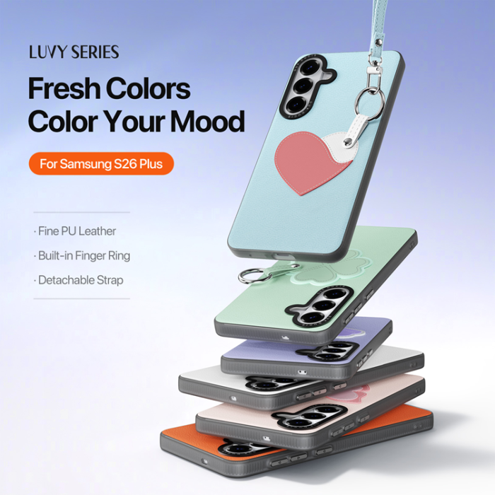 Dux Ducis - DUX DUCIS Galaxy S26 Plus Mobilskal Ringhållare/Handledsrem Luvy Series