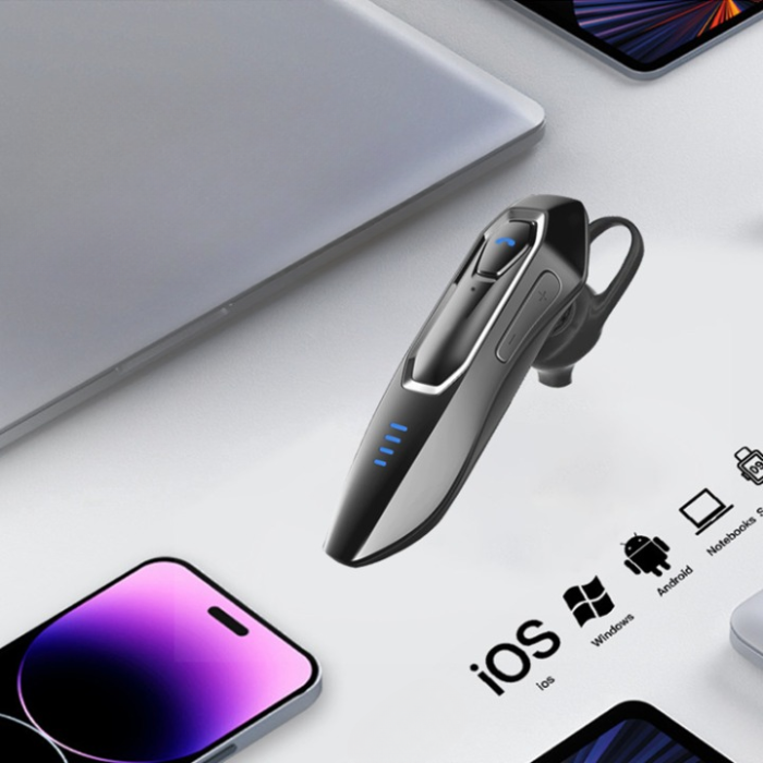 A-One Brand - Single In-Ear Hörlur Trådlöst Bluetooth med Brusreducerande Mikrofon