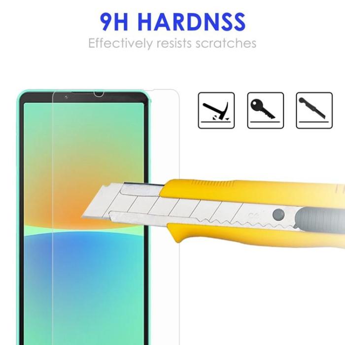 A-One Brand - [1-Pack]Sony Xperia 10 IV Härdat Glas Skärmskydd Premium HD - Clear