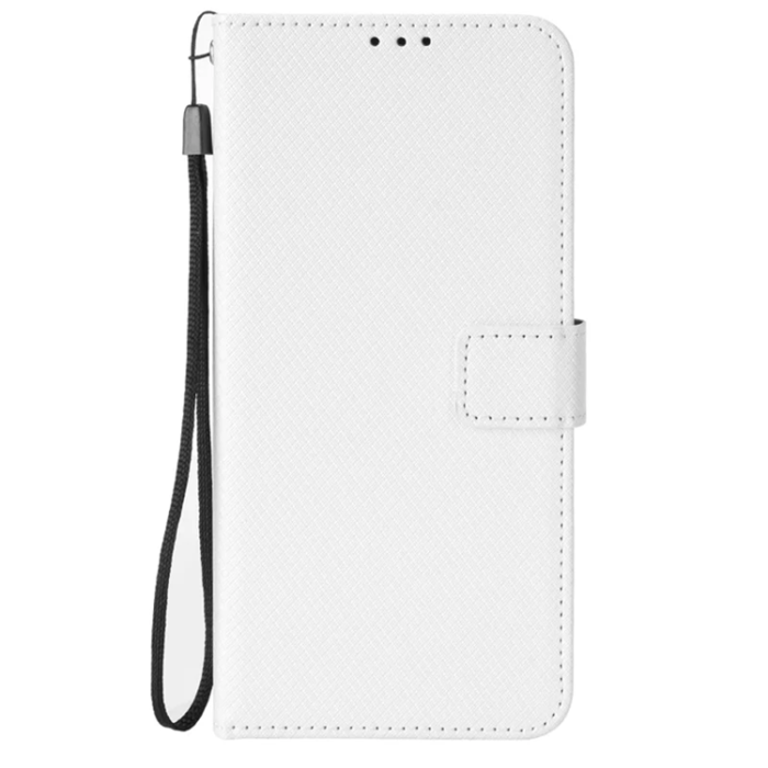 A-One Brand - Nothing CMF Phone 2 Pro Plånboksfodral Diamond Läder - Vit