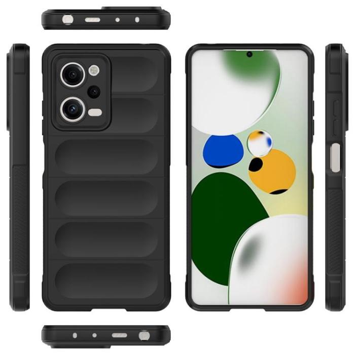 UTGATT - Xiaomi Redmi Note 12 Pro/Poco X5 Pro 5G Mobilskal Magic Svart