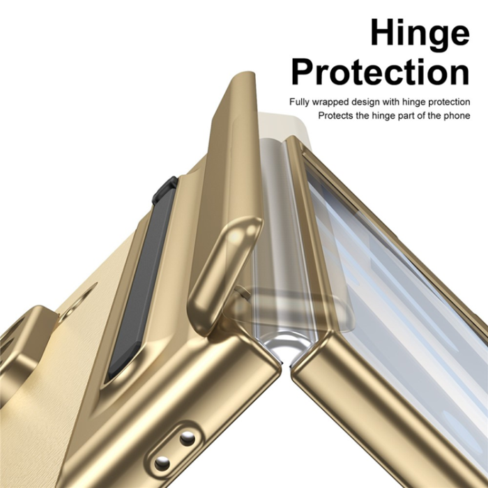 A-One Brand - Galaxy Z Fold 7 Mobilskal Matte Electroplated - Guld