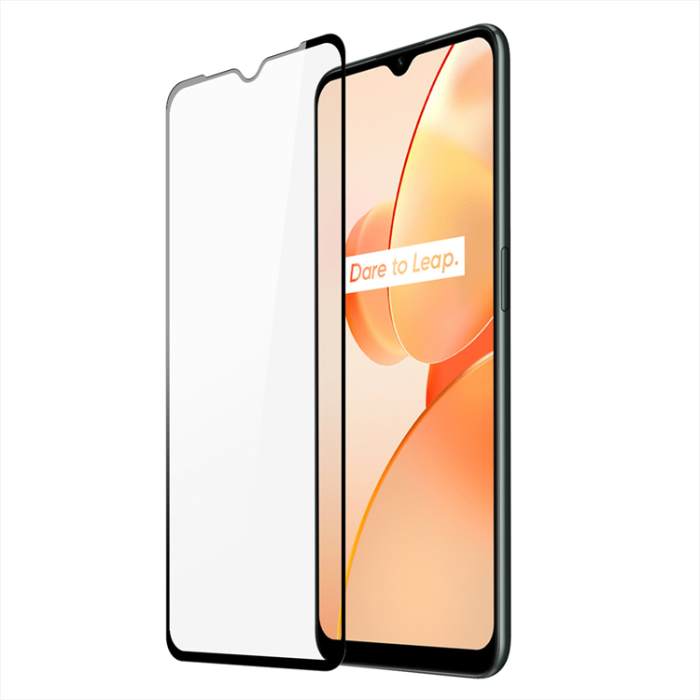 Dux Ducis - Dux Ducis Realme C31 Härdat Glas 9H - Svart