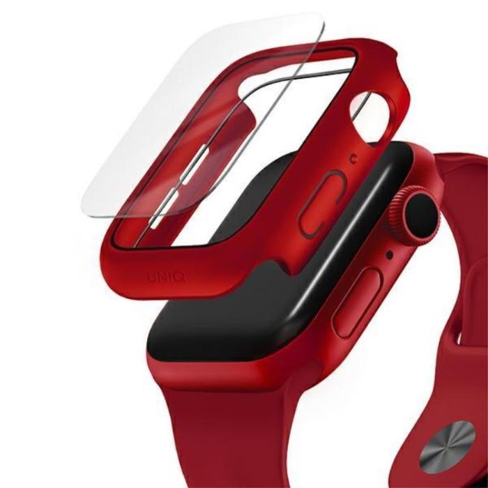 UNIQ - Uniq Nautic Skal Apple Watch 4 / 5 / 6 / Se 44mm - Röd
