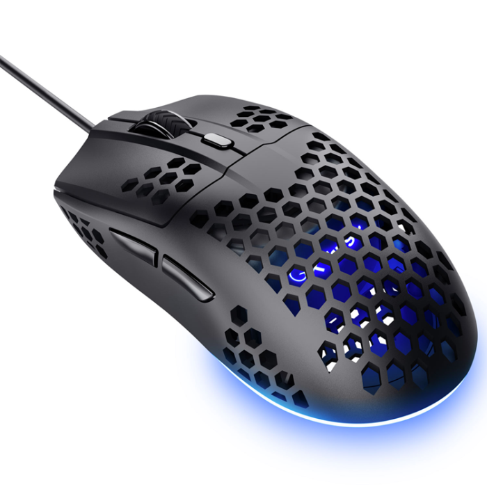 Trust - TRUST Gamingmus GXT 928W Helox Lättvikts - Svart