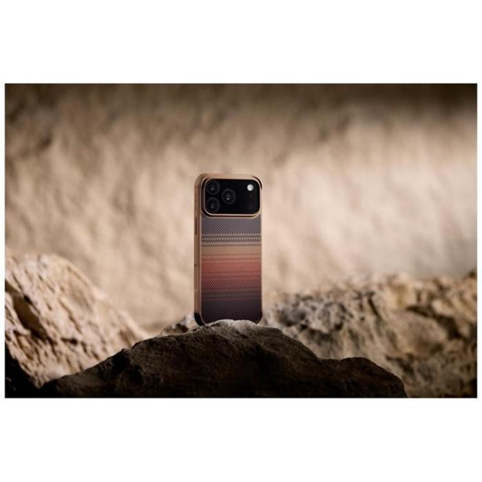 PITAKA - PITAKA iPhone 17 Pro Max Mobilskal MagSafe Aramid ProGuard - Sunset