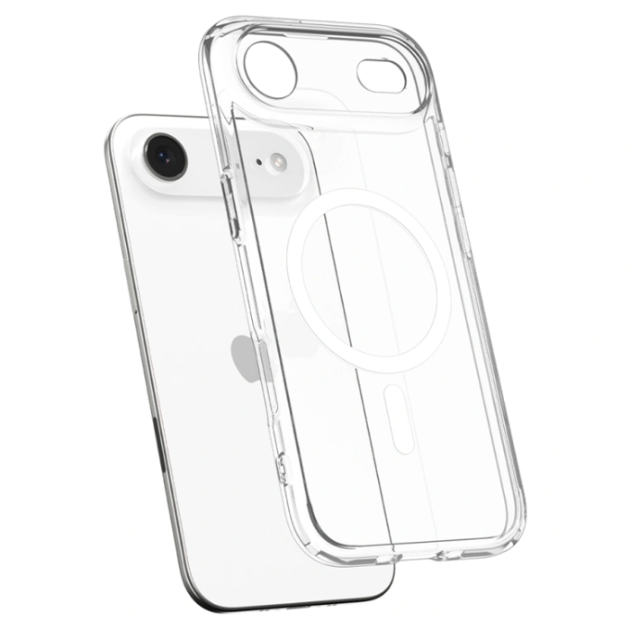 Spigen - Spigen iPhone 17 Air Mobilskal Magsafe Ultra Hybrid - Clear/Vit