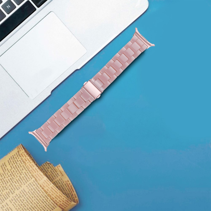 A-One Brand - Galaxy Watch 8/8 Classic (40/44/46mm) Armband Vattentät Acrylic - Rosa