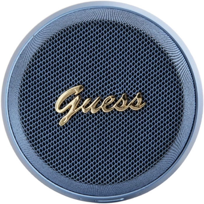Guess - Guess Bluetooth Högtalare Magnetic Script Metal - Blå
