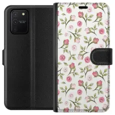 Gustaf - Pl&aring;nboksfodral till Samsung Galaxy S10 Lite med Blommigt
