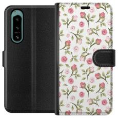 iSecrets - Pl&aring;nboksfodral till Sony Xperia 5 IV med Blommigt