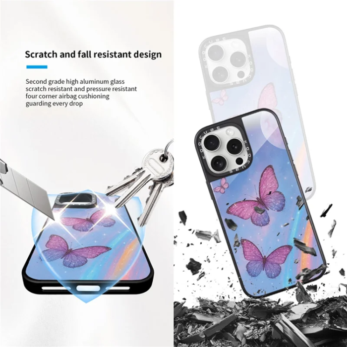 A-One Brand - iPhone 14 Pro Mobilskal MagSafe Aluminium Silikon