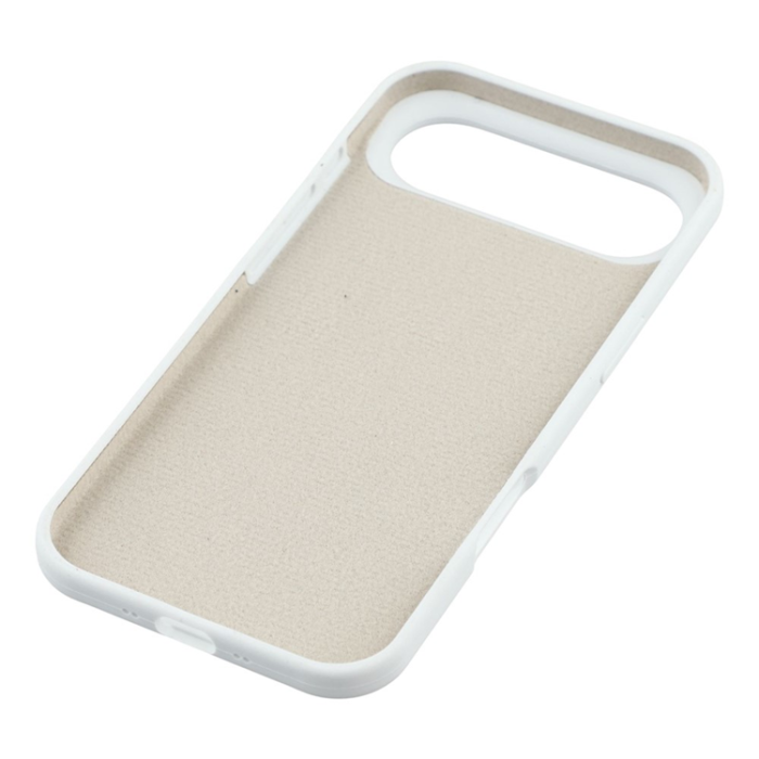 A-One Brand - iPhone Air Mobilskal Solid Silicone Shockproof - Vit