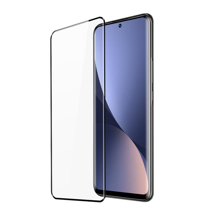 UTGATT1 - Dux Ducis Xiaomi 12/12X Härdat Glas 10D 9H Full Screen - Svart