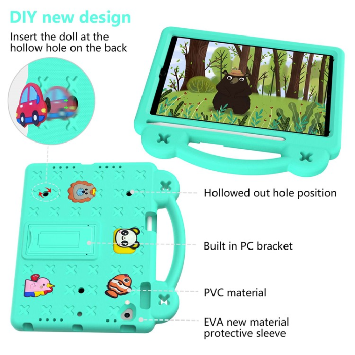 A-One Brand - iPad Air 2 (2014)/Air (2013) Skal EVA Kickstand Shockproof - Grön