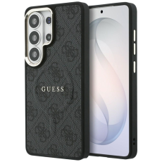 Guess - Guess Mobilskal F&ouml;r Galaxy S26 Ultra MagSafe 4G Embossed Ring - Svart
