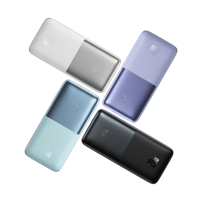BASEUS - Baseus Powerbank Bipow Pro 10000mAh 20W - Blå