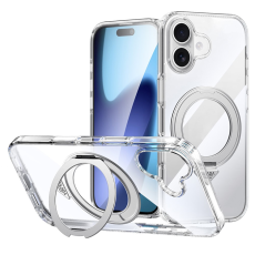 SULADA - SULADA iPhone 17 Mobilskal MagSafe Kickstand TPU+PC - Clear