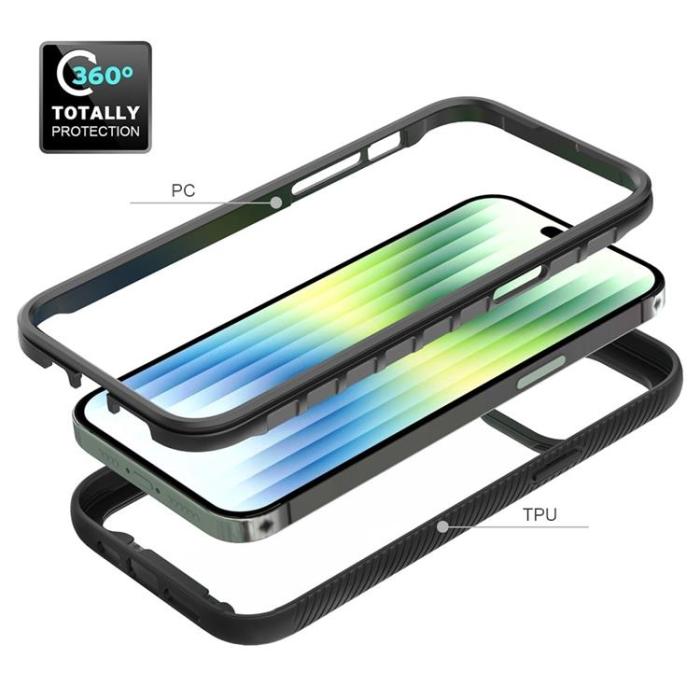 OEM - iPhone 14 Pro Skal Shockproof Acrylic - Svart